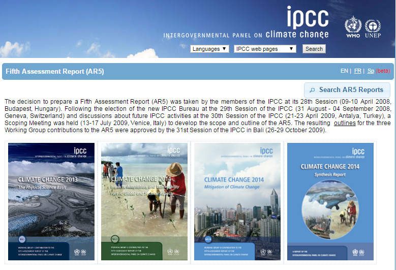 IPCC 5th Assessment Report – QUAKERS & CLIMATE CHANGE WORLDWIDE